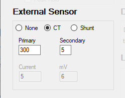 How do I configure the APM-AMP meter to use my CT
