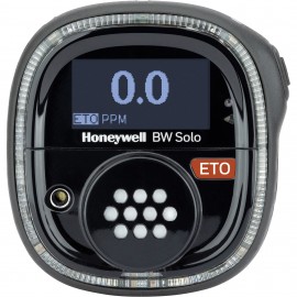 Honeywell BW Solo Single-Gas Detector with Bluetooth and black housing, C&lt;sub&gt;2&lt;/sub&gt;H&lt;sub&gt;4&lt;/sub&gt;O, 0 to 100 ppm-