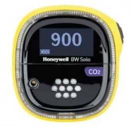 Honeywell BW Solo Single-Gas Detector with Bluetooth,  CO&lt;sub&gt;2&lt;/sub&gt;, 0 to 50,000 ppm-