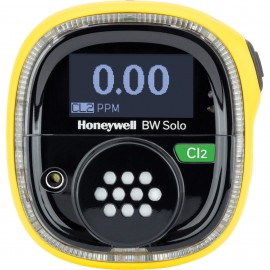Honeywell BW Solo Single-Gas Detector, CI<sub>2</sub>, 0 to 50 ppm-