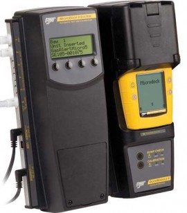 BW DOCK2-2-1J-00-G MicroDock II Automatic Test &amp; Calibration Station with GasAlertMicro 5 Series module (non-charging) with 2 inlets* -