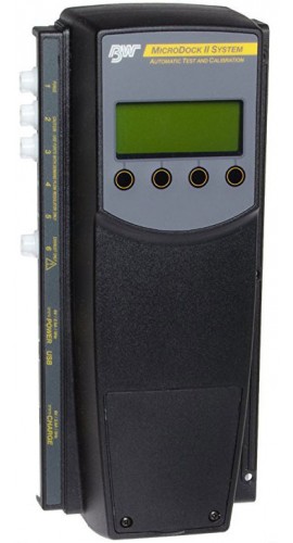 BW DOCK2-5-00-G MicroDock II Automatic Test &amp; Calibration Station with 1 Fresh Air and 4 Gas Inlets, Without Power Supply-
