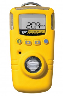 BW GasAlert Extreme Single Gas Detectors Series-