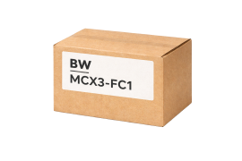 BW MCX3-FC1 MCX3 Replacement Front Enclosure, yellow-