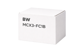 BW MCX3-FC1B MCX3 Replacement Front Enclosure, black-