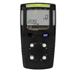 Honeywell BW MicroClip XL Series Multi-Gas Detector, O<sub>2</sub>/LEL/H<sub>2</sub>S, black-