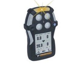 Honeywell BW GasAlertQuattro Single Gas Detector, H&lt;sub&gt;2&lt;/sub&gt;S, rechargeable battery-