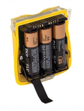 BW QT-BAT-A01 Alkaline Battery Pack with Batteries for GasAlertQuattro, Yellow-